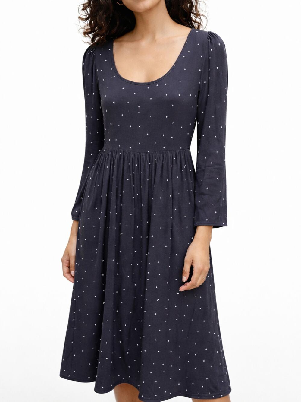 Madewell Alicia Dress Dress 2 Night Stars Celestial Whimsical Witchy Navy Blue